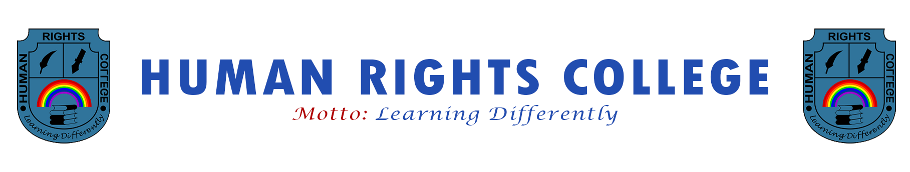 Human Rights College Badge/Logo